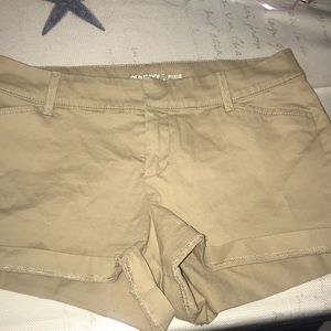 Tan shorts